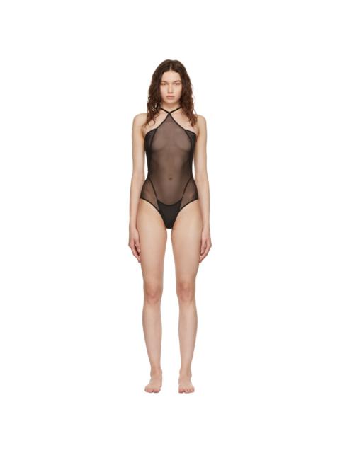 KNWLS Black Celest Bodysuit