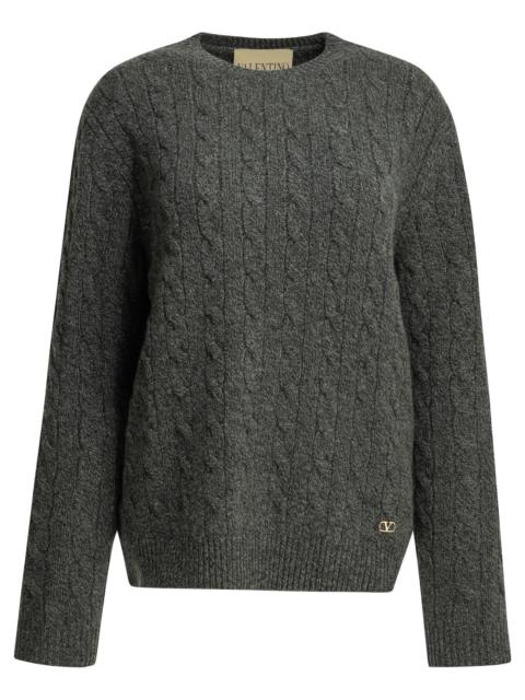 Valentino Valentino Virgin Wool Crewneck Sweater
