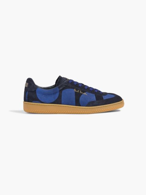 Paul Smith Como printed suede sneakers