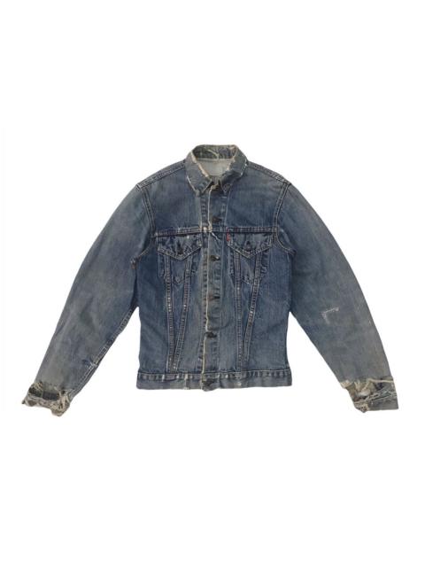 Levi's Vtg Distress Levis Big E Button No 526 Denim Jacket