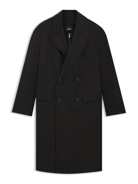 BOSS THE CHANGE WATER-REPELLENT COAT WITH DETACHABLE VEST
