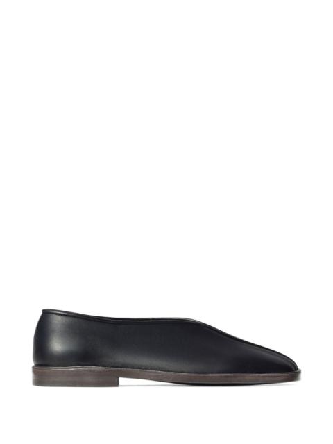 Lemaire Lemaire Women Piped Leather Flat Slippers
