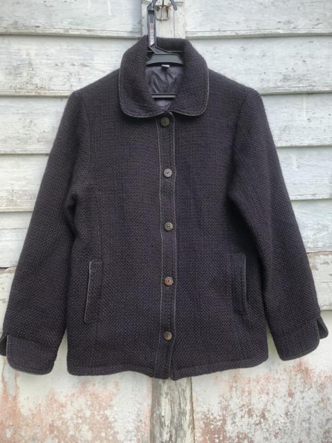 Other Designers Indigo - Zampa Indigo Crochet Knit Jacket