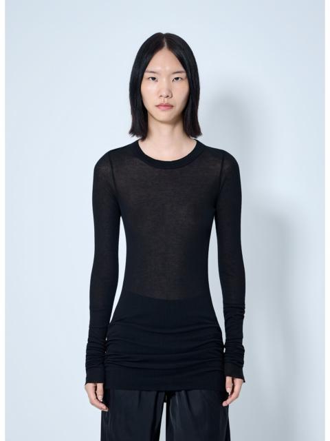 Rick Owens Rick Owens Women Long Sleeve Sheer Knit Top