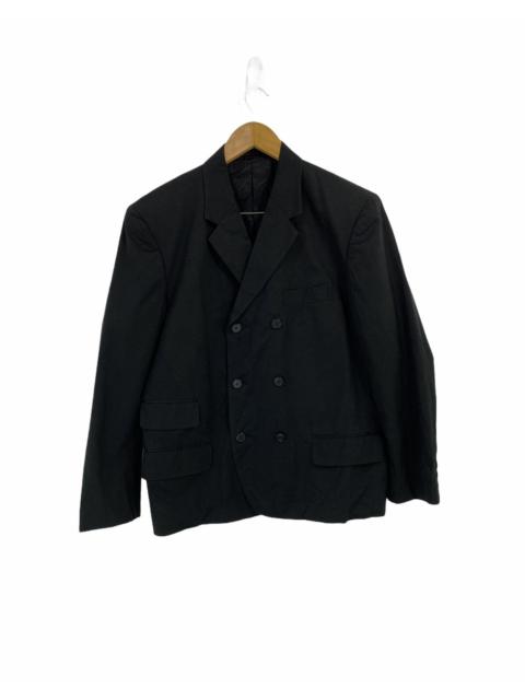 Yohji Yamamoto Yohji Yamamoto Y’s For Men double Breast Jacket BlackFashion