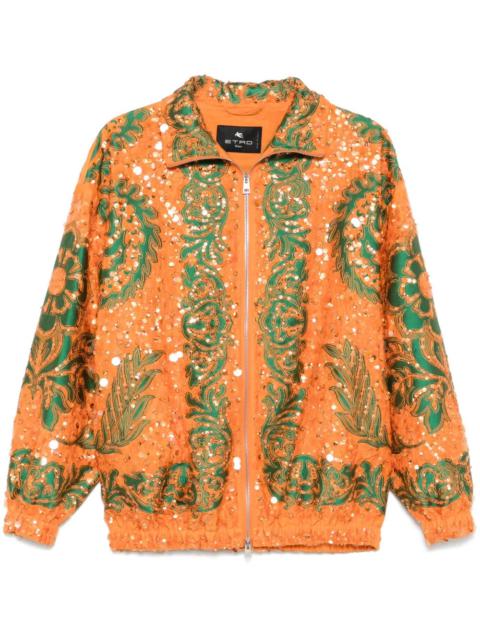 Etro Women Sequin Bomber