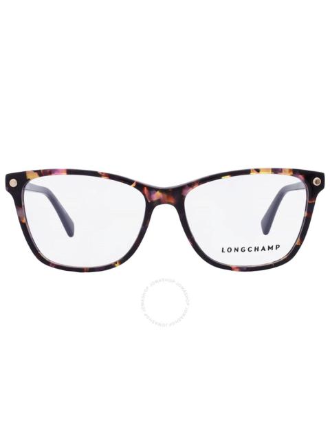 Longchamp Longchamp Demo Square Ladies Eyeglasses LO2613 513 54