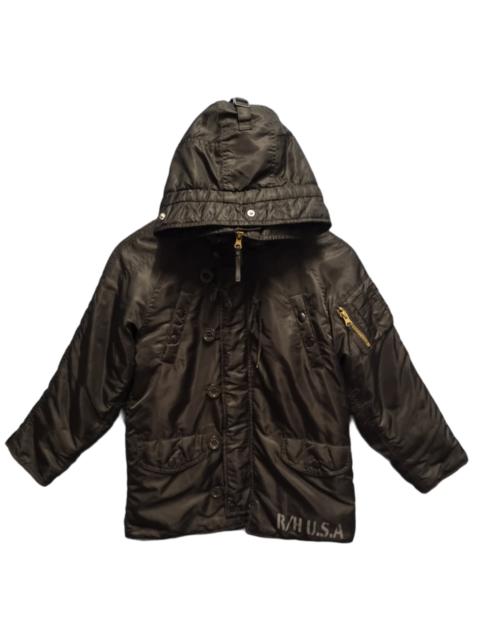 Other Designers Japanese Brand - Rush Hour Vintage Style Military Zipper Jacket