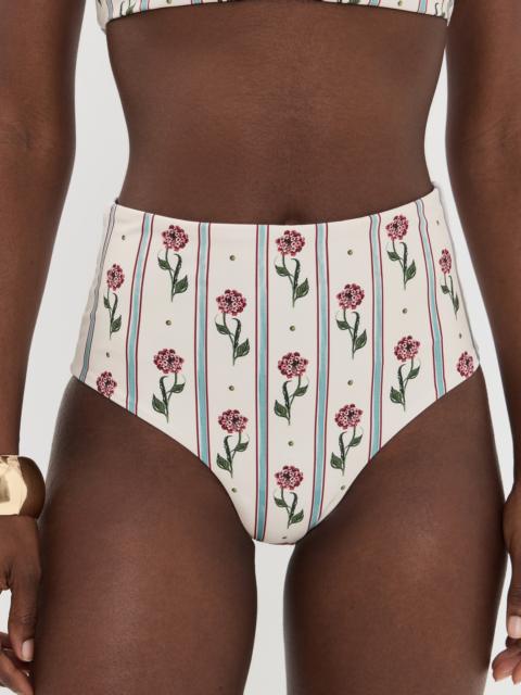 Agua by Agua Bendita Magenta Quebrada Bikini Bottoms