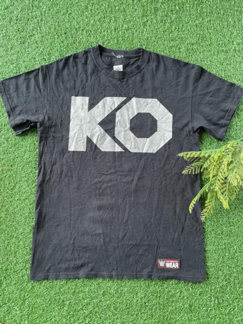 Other Designers Vintage - 🔥WWE🔥 Fight Owens Fight “KO” Spell Out Logo Tee