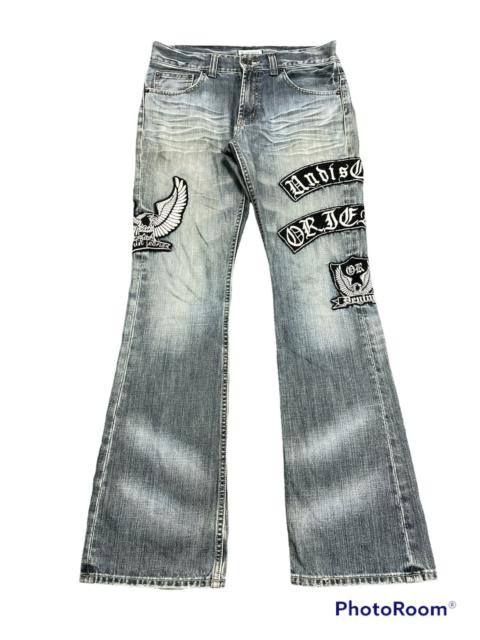 Other Designers Japanese Brand - HOT🔥FLARED DISTRESSED DENIM PATCHES EGALE SORRIDERE JAPAN