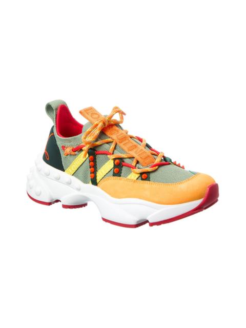 Christian Louboutin Christian Louboutin Trailnrun Suede & Mesh Sneaker