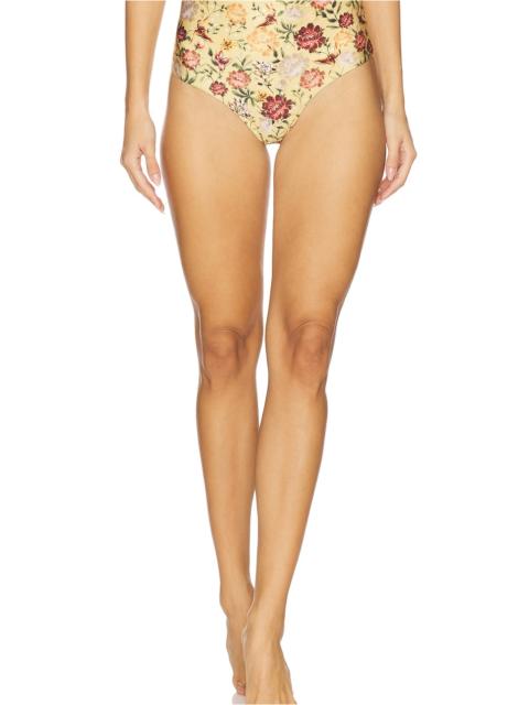 Agua by Agua Bendita Magenta Paramo Bikini Bottom