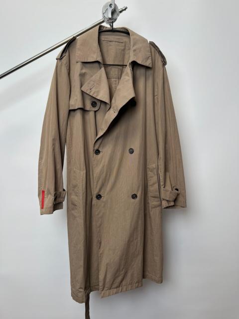Prada Prada Vintage Red Label Double-Breasted Overcoat