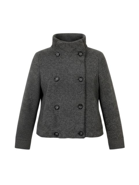 Other Designers Tsumori Chisato Fleece Lined Double Breasted Wool Jacket