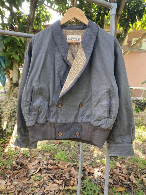 Other Designers Vintage 80s Monsieur Nicole By Mitsuhiro Matsuda Bomber