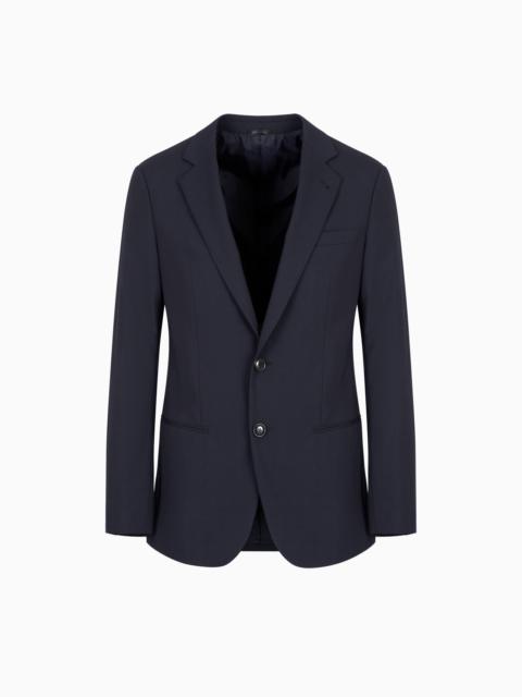 GIORGIO ARMANI Pure virgin wool Soho line single-breasted jacket