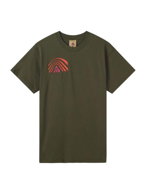 Nike Nike ACG Series Round Neck Sports Short Sleeve Green Army green CT4169-325