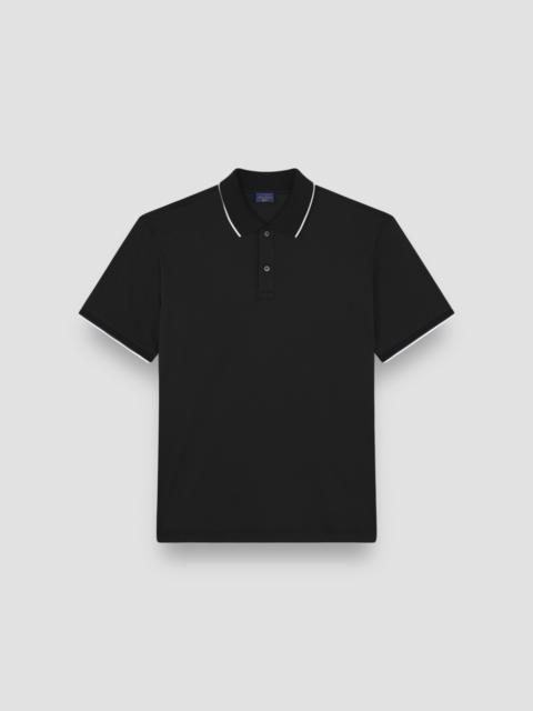 Paul & Shark X-SOFT INTERLOCK COTTON POLO SHIRT WITH CONTRAST PROFILES