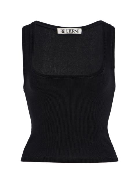 ÉTERNE Cotton-Modal Tank black