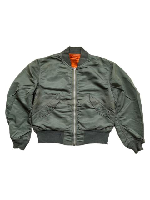 Other Designers VERY RARE VINTAGE JACKET FLIGHT BOMBER L2B ALPHA INDUSTRIES