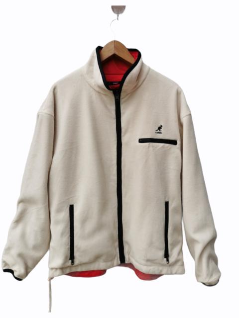 Other Designers Vintage - Vintage Kangol Reversible Fleece Jacket