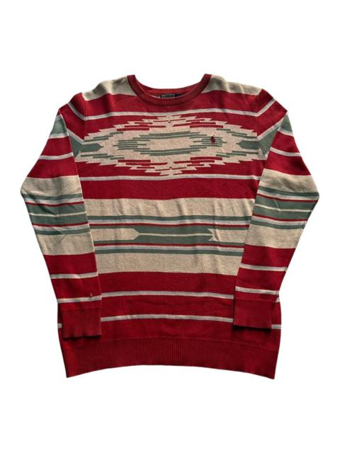 Other Designers Polo Ralph Lauren Aztec Navajo Chimayo Knit Sweater Unisex