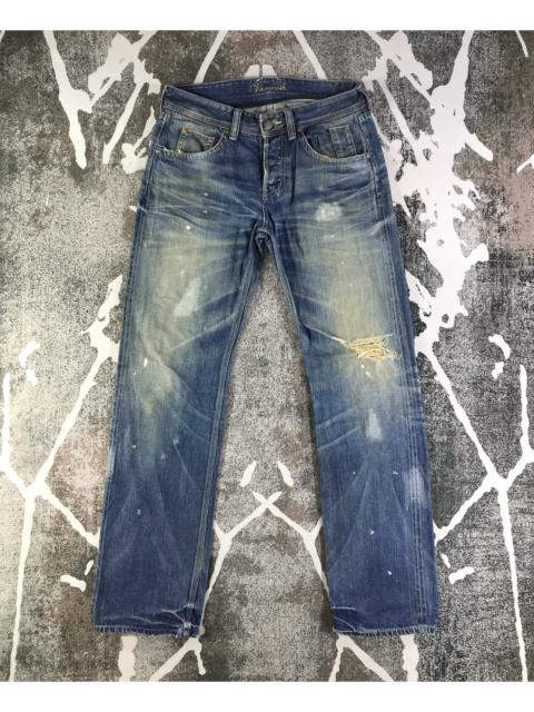 Other Designers Vanquish - Vanquish Selvedge Jeans Ripped Denim KJ2500