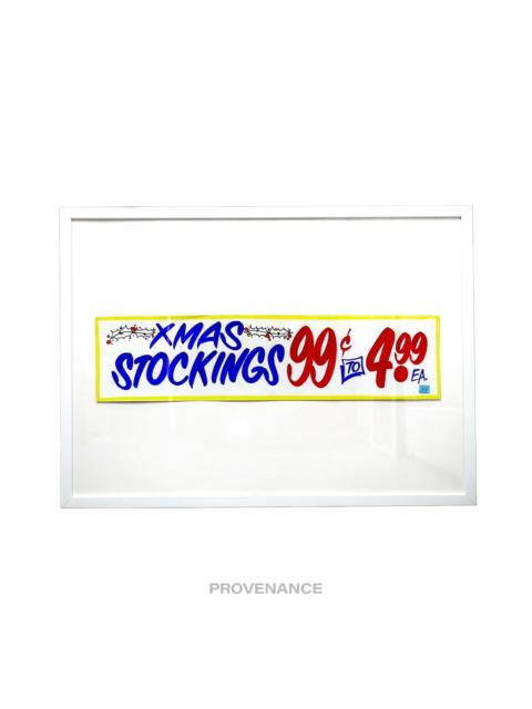 Other Designers Honest Ed's Sign Toronto - XMAS Stockings 99c TO 4.99 EA.