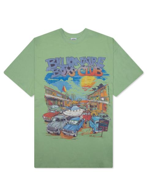 BILLIONAIRE BOYS CLUB PARTAY OVERSIZED TEE - FOREST SHADE