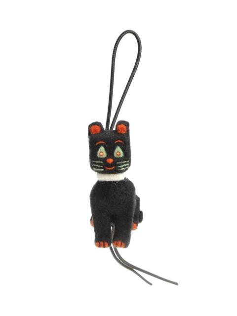 Loewe Loewe Women Felt Cat Charm By Louis Wain