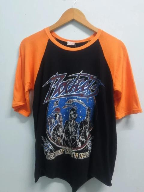 Other Designers Vintage - Vintage 80's The Rockets Raglan shirt Detroit Rock'N Roll
