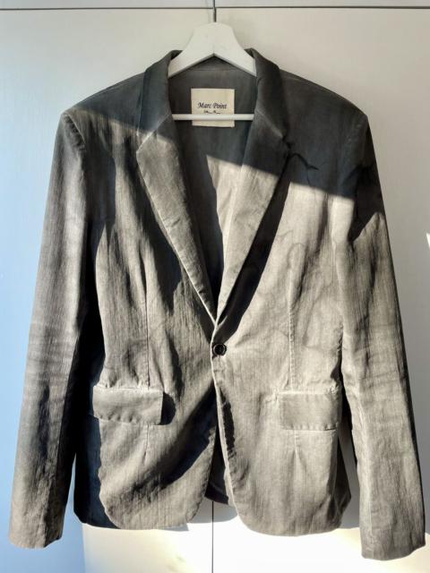 Other Designers Marc Point Venezia - Marc Point Cold Dyed One Buttoned Blazer Jacket Size 48