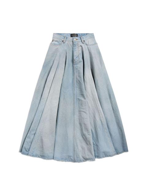 BALENCIAGA Cotton maxi skirt