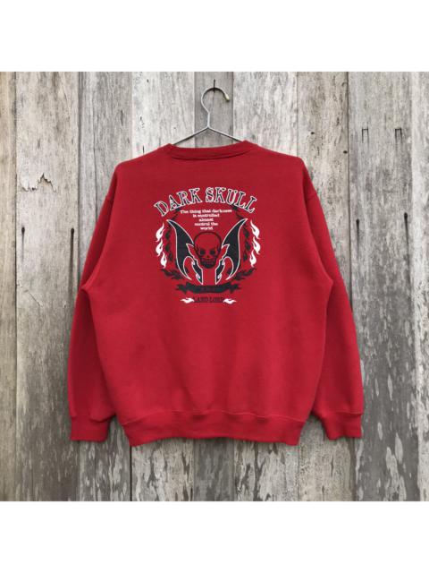 Other Designers Vintage - Vintage Land Lord Dark Skull Sweatshirt Big Logo
