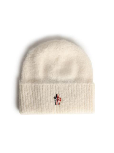 Moncler Grenoble Moncler Grenoble Tricot Beanie In Alpaca And Ivory Wool