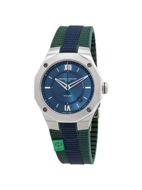 Baume Et Mercier - Pre-owned Baume et Mercier Riviera Automatic Blue Dial Men's Watch M0A10688