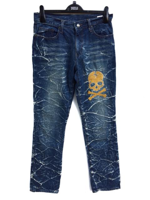 Other Designers Skulls - Japanese Brand Sunlucas Distressed Cross Bones Jeans