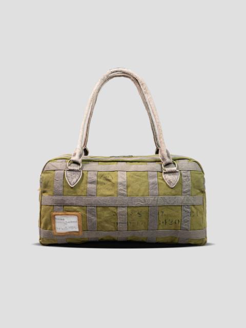 Kapital #4 ARMY CANVAS TATTERSALL CARGO BAG