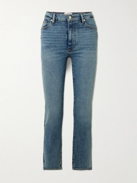 FRAME Le Sleek High-rise Straight-leg Jeans