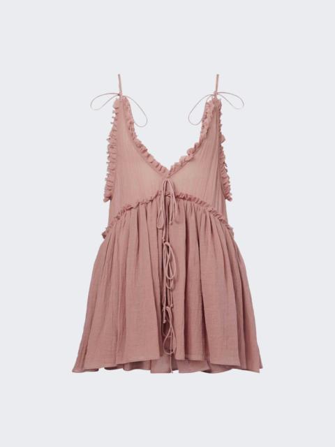 THE ATTICO Mini Dress Terracota