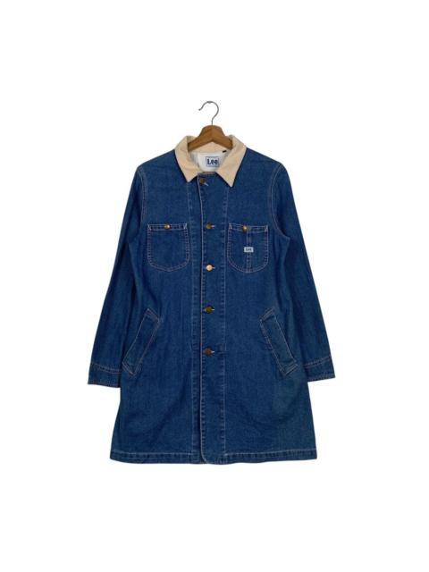 Other Designers Vintage Lee Sanforized Denim Long Jacket