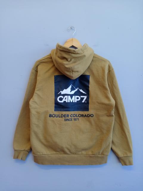 Other Designers Outdoor Style Go Out! - 💥RARE💥Camp7 Half Zipper Hooded Sweatshirt