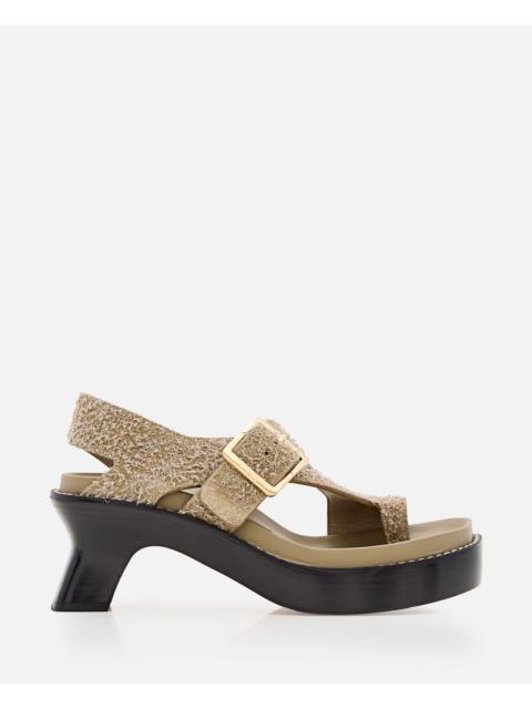 Loewe Loewe Women Loewe Ease Heel Sandal 90