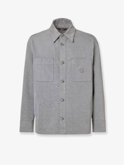 FENDI Fendi Men Jacket Denim Stone Bleached