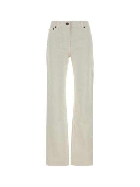 MAGDA BUTRYM Magda Butrym Women Aw26 Denim 01 Pants Cream