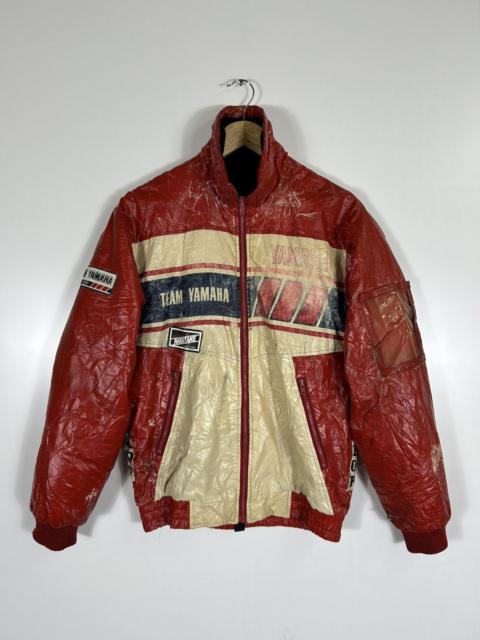 ⚡️Vintage Team Yamaha Motorsport Distressed Bomber Jacket