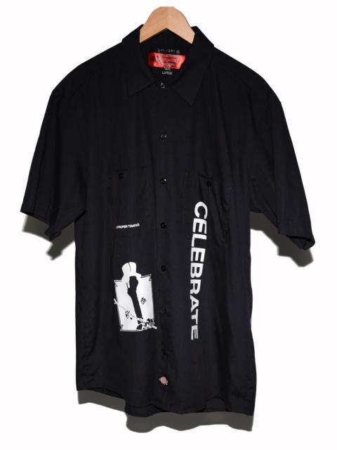 Other Designers Holiday Brand Dickies Short Sleeve Button Down