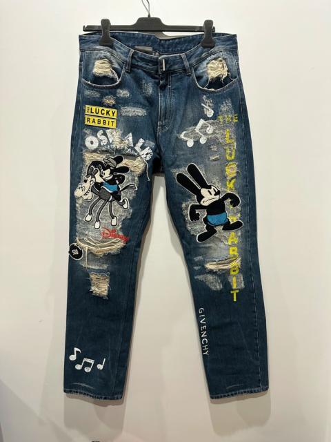 Givenchy Givenchy X Disney Mickey Mouse Jeans Beige
