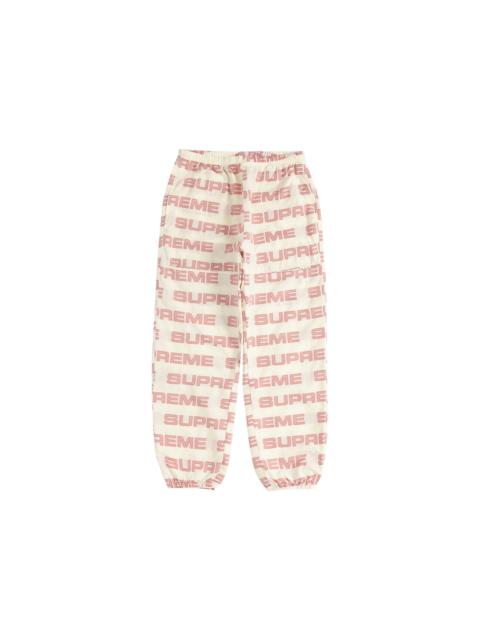Supreme Supreme Logo Ripstop Track Pant Natural
